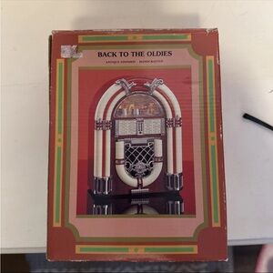 Vintage Retro Jukebox Decor radio